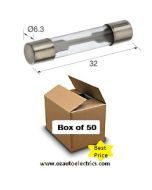 Narva 52315 Glass Fuse 3AG 15Amp (Box of 50)